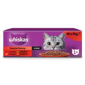 Pouch WHISKAS CORE Classic Selection Chunks in gravy Adult 100g 80-pack
