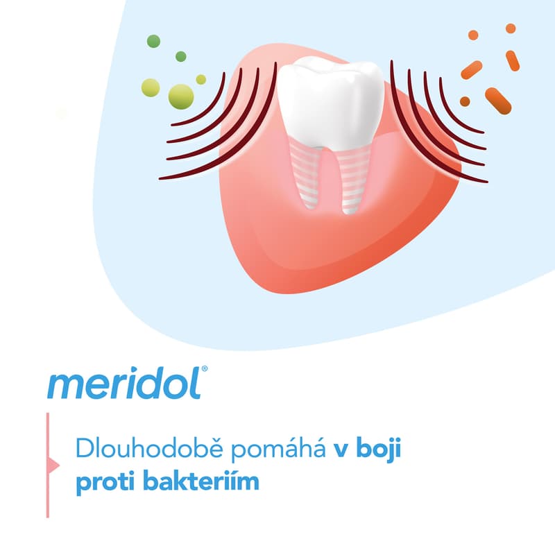 meridol® Complete Care Sensitive Gums & Teeth mouthwash