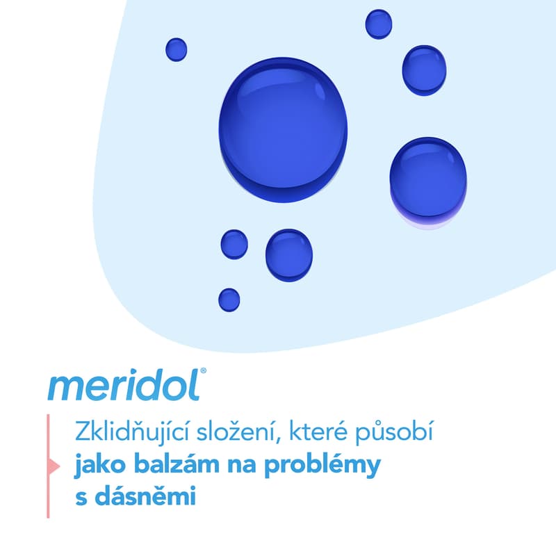 meridol® Complete Care Sensitive Gums & Teeth mouthwash
