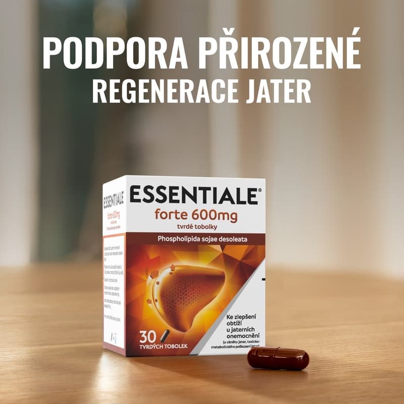 ESSENTIALE FORTE 600MG Tvrdá tobolka 30