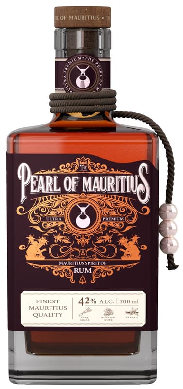 Pearl of Mauritius rum 42 % vol.