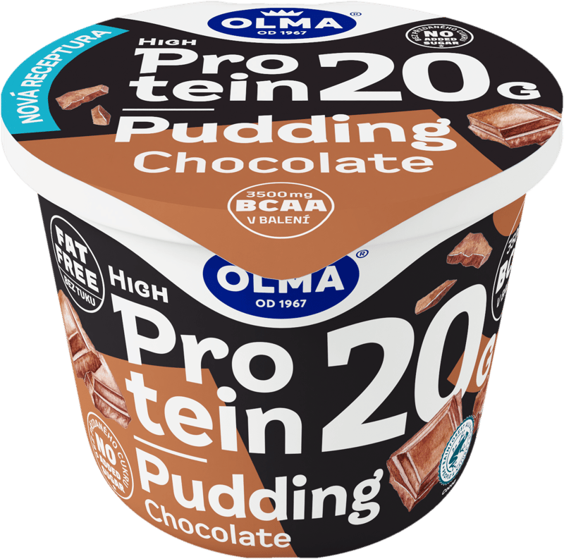 Olma High protein pudding chocolate