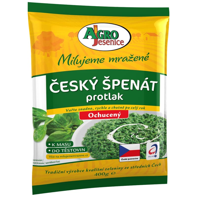Agro Jesenice Spinach puree flavored (frozen)