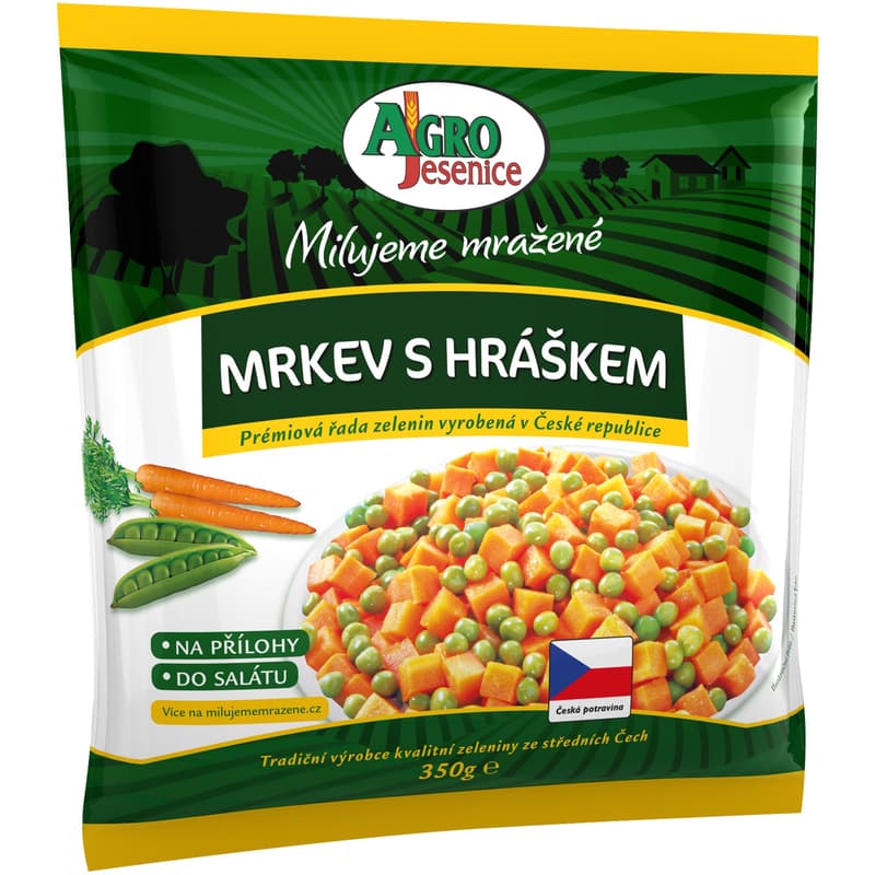Agro Jesenice Carrots and peas (frozen)