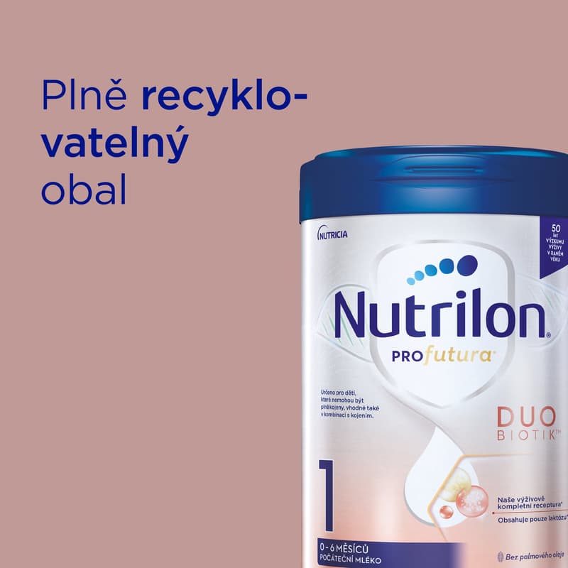 Nutrilon Profutura Duobiotik 1 počáteční mléko