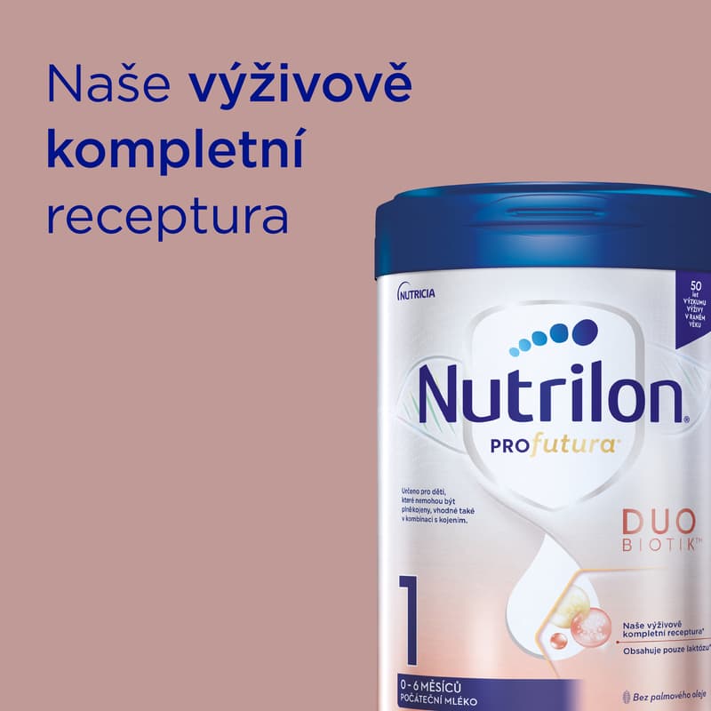 Nutrilon Profutura Duobiotik 1 počáteční mléko