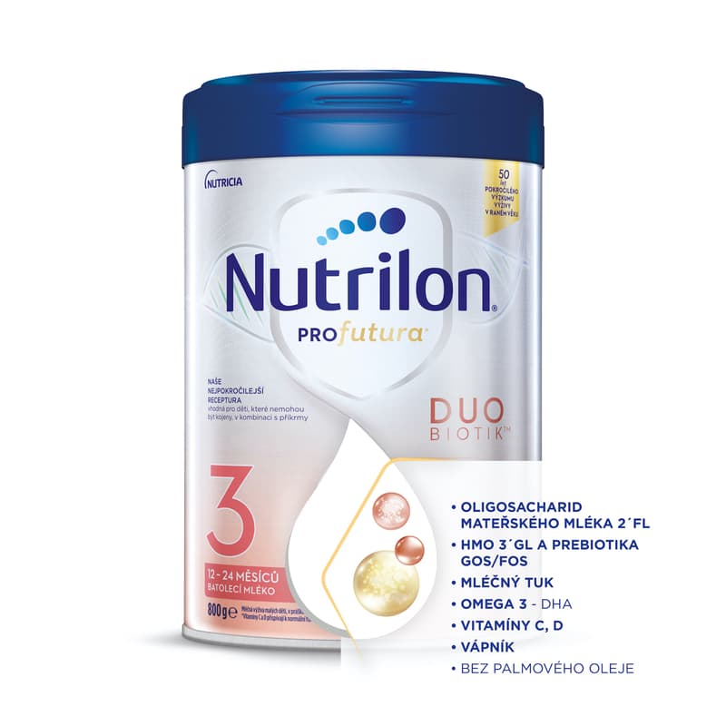 Nutrilon Profutura Duobiotik 3 batolecí mléko