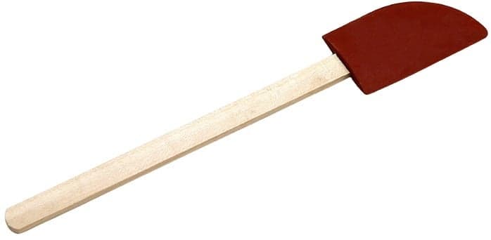 Kitchen rubber spatula/small wood