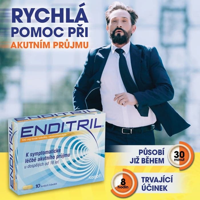 ENDITRIL 100MG Tvrdá tobolka 10