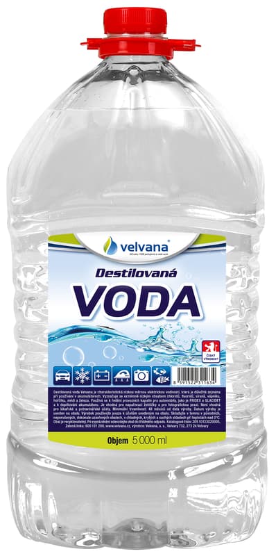 Velvana Destilovaná voda