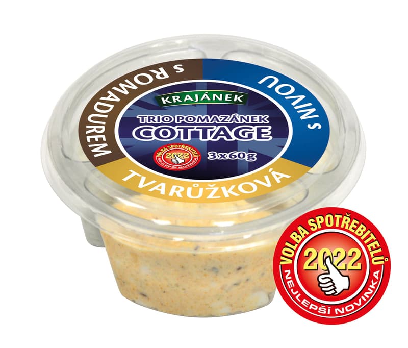 Krajánek Mix of 3 cheese spreads