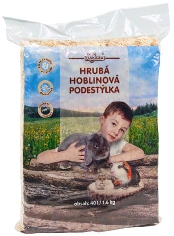 Coarse shaving bedding 