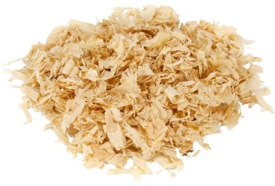 Coarse shaving bedding 