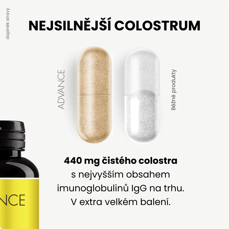 ADVANCE Colostrum 90 kapslí