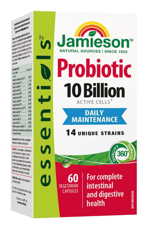 JAMIESON Probiotic 10 billion cps.60