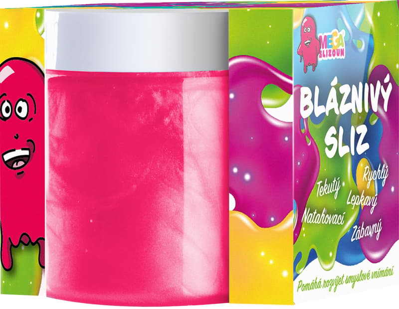 Megaslizoun Crazy slime pearl pink