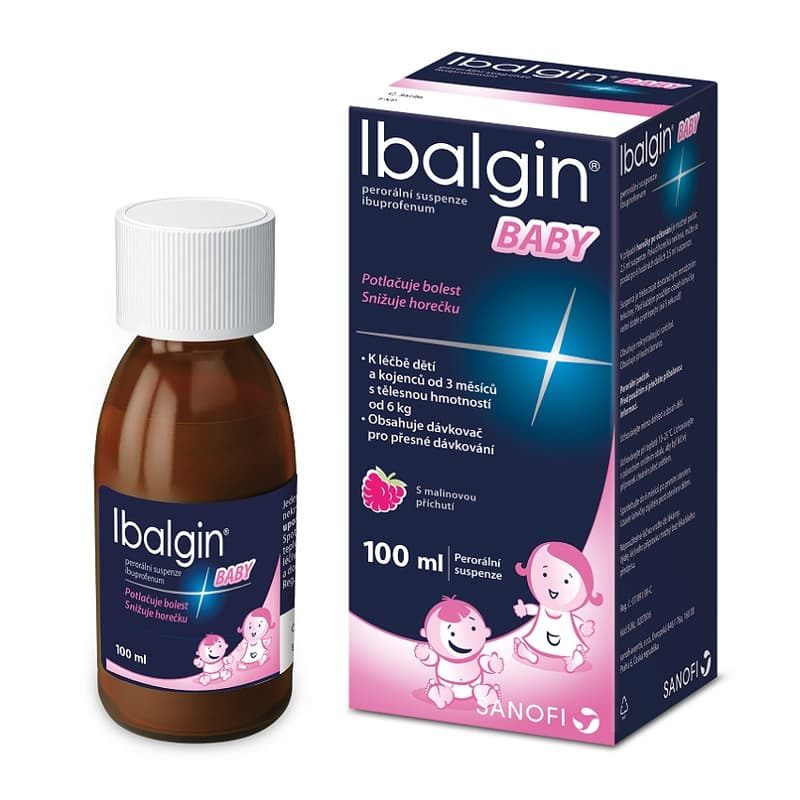 IBALGIN BABY 20MG/ML Perorální suspenze 100ML