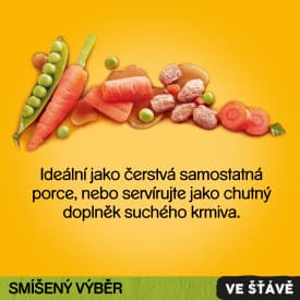 Pedigree kapsičky masový výběr se zeleninou ve šťávě pro dospělé psy 40×100 g