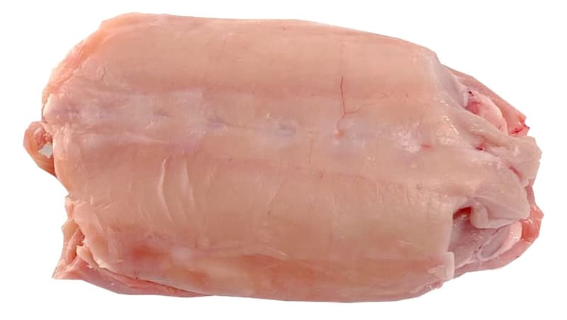 Farmářský králičí hřbet s kostí
