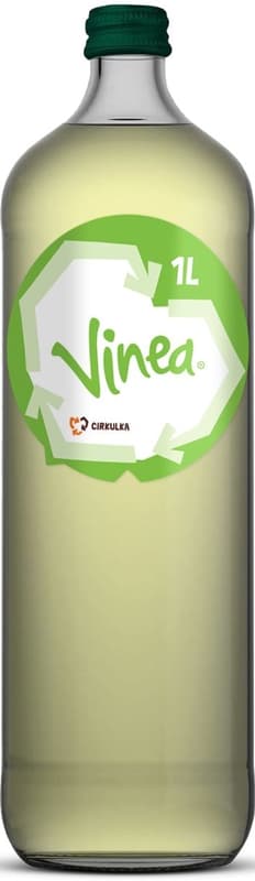 Cirkulka Vinea white glass