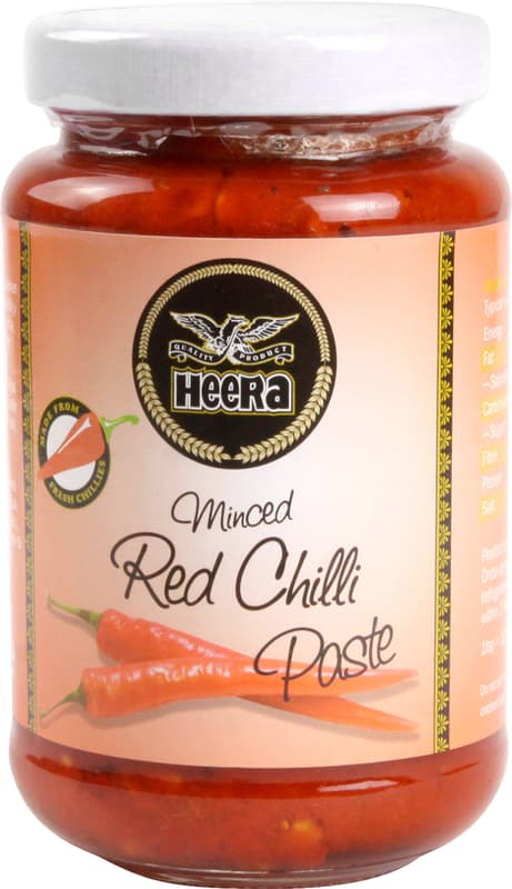 Heera red chilli paste minced