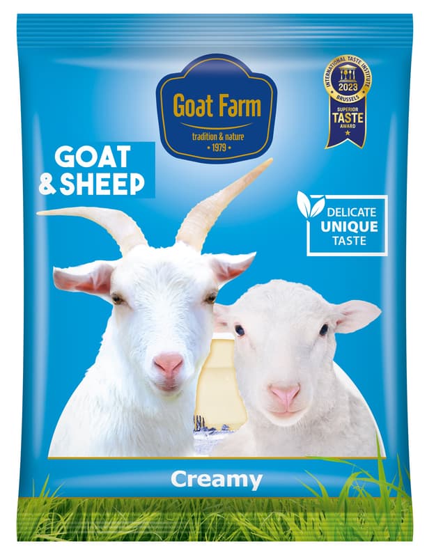Goat Farm goat and sheep cheese slices