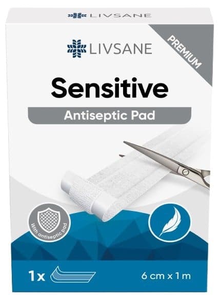 LIVSANE Patch for sensitive skin 1mx6cm