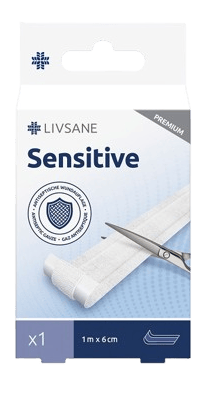 LIVSANE Náplast Sensitive 6cmx1m 1ks