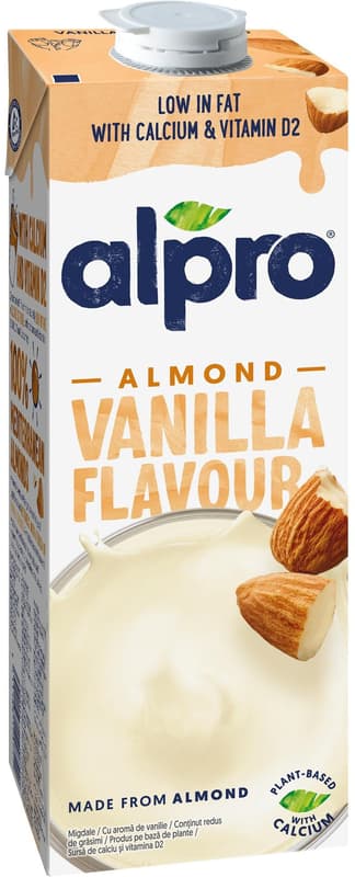 Alpro Almond milk with vanilla flavour