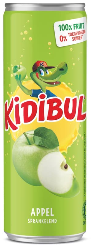 Kidibul Jablko 100% bez přidaného cukru plech