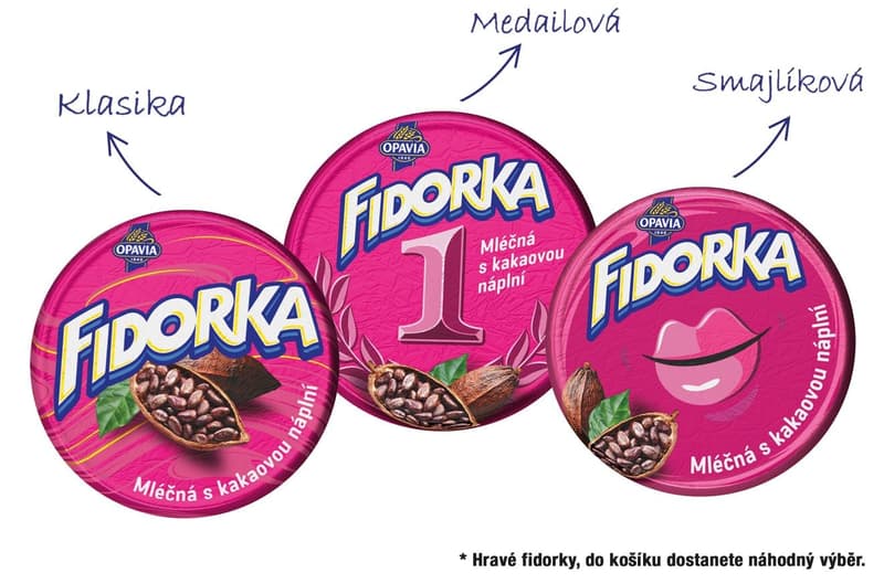 Fidorka wafer milk chocolate with cacao filling