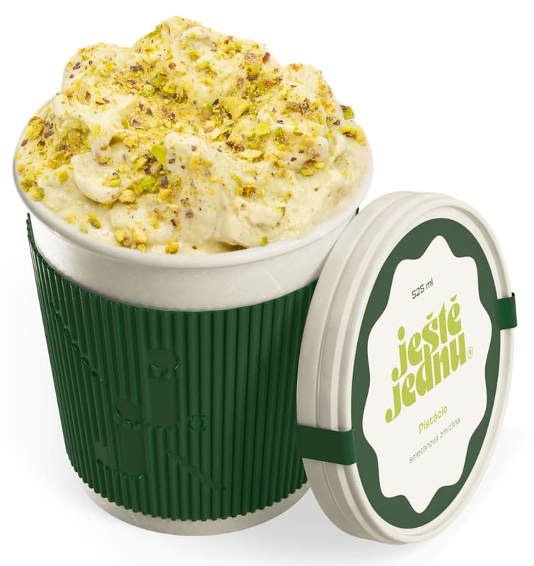 Ještě jednu Pistachio ice cream