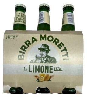 Moretti beer Radler lemon 1,3%