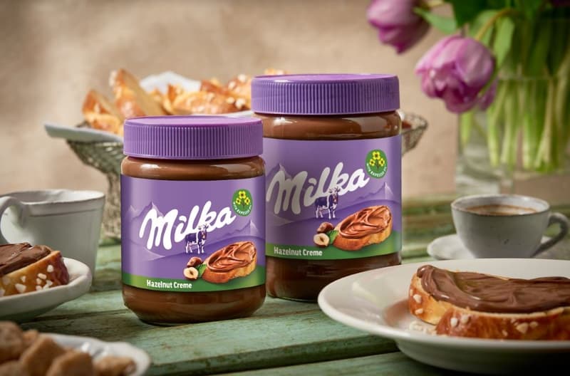 Milka pomazánka Lískooříšková