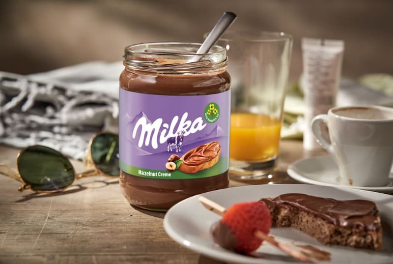 Milka pomazánka Lískooříšková
