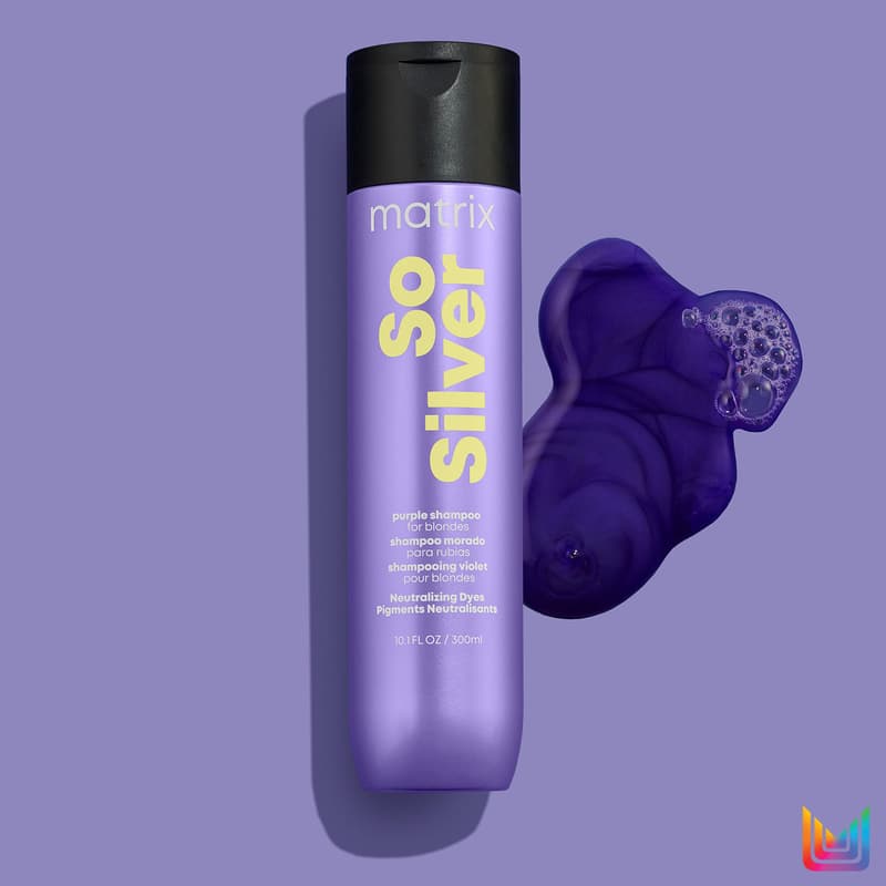 Matrix So Silver Purple Shampoo for Blonde and Silver Hair