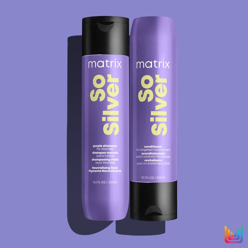 Matrix So Silver Purple Shampoo for Blonde and Silver Hair