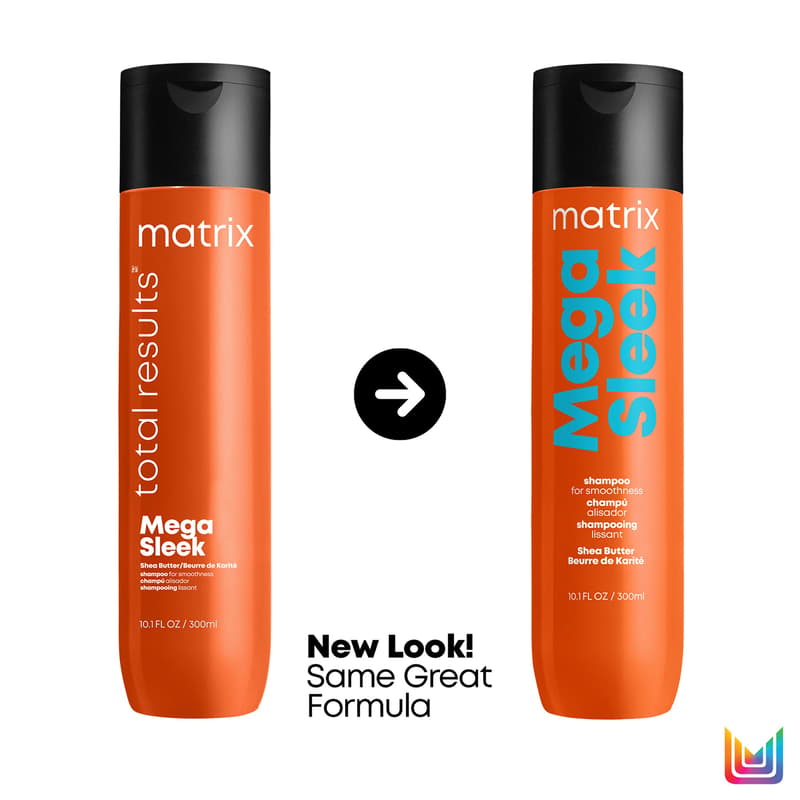 Matrix Total Results Mega Sleek šampon pro nepoddajné a krepatějící se vlasy