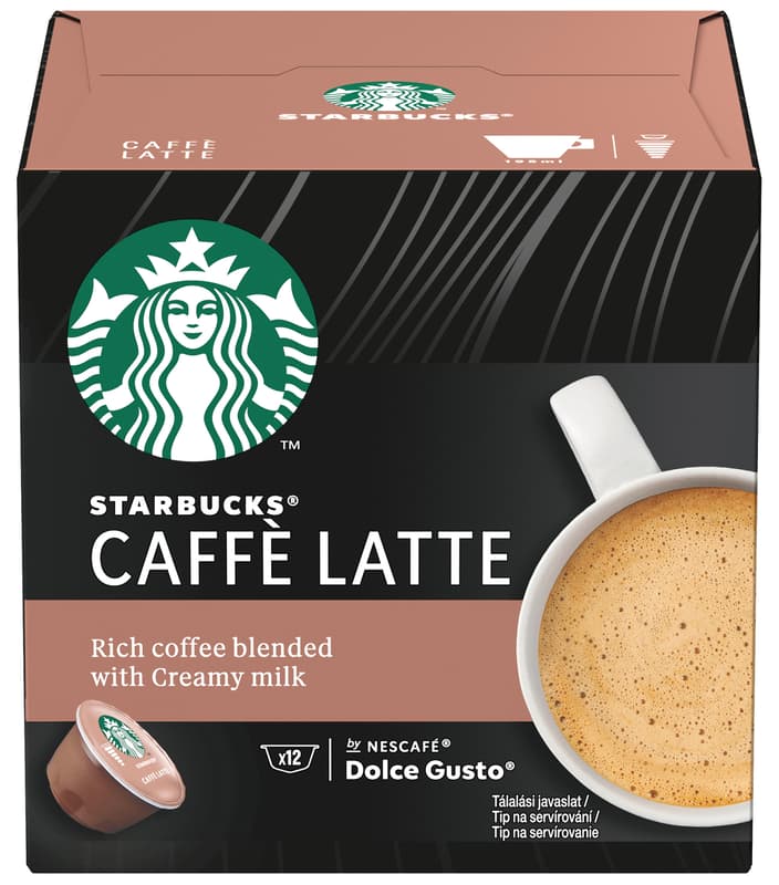 Starbucks Caffe Latte by Nescafé Dolce Gusto capsules