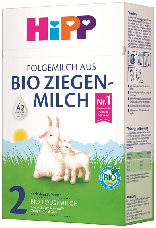 HiPP 2 BIO Kozí mléko