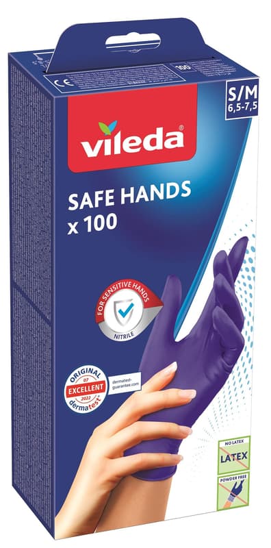 Vileda Simple S / M gloves
