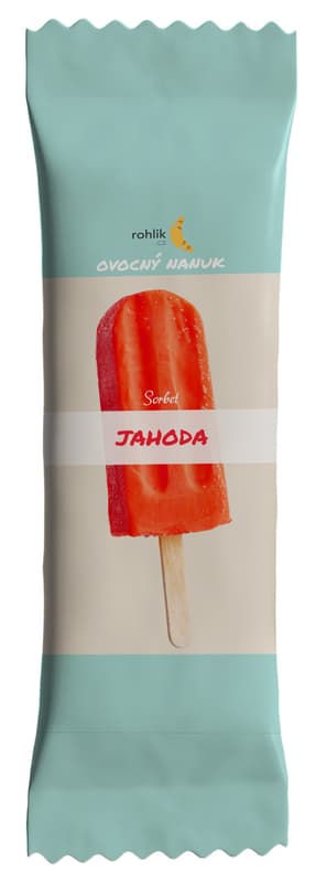 Rohlik´s ice cream strawberry