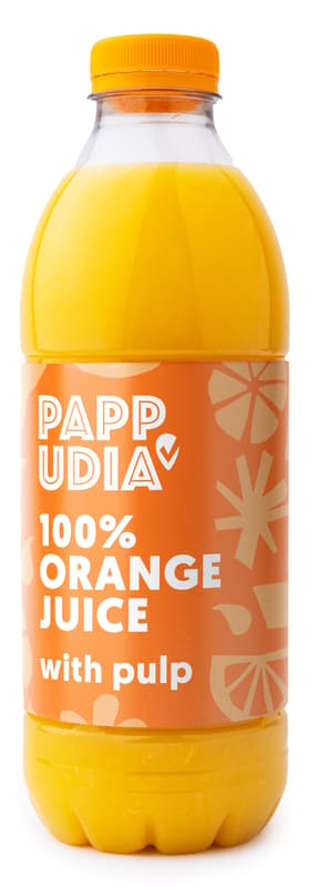 Pappudia Pomerančový džus 100% RFA