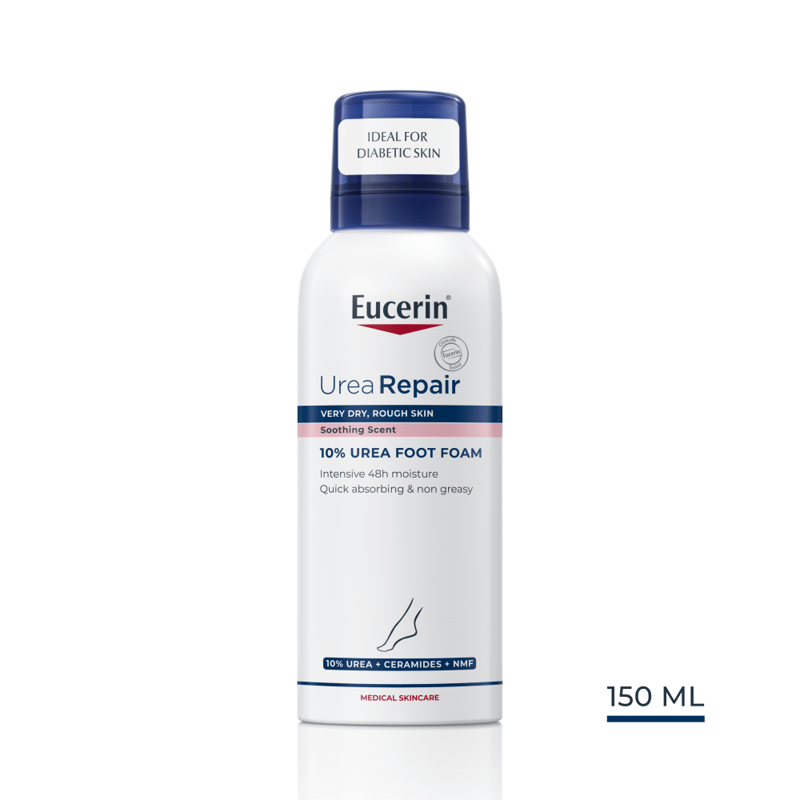 EUCERIN UreaRepair foot foam 10% Urea 150ml