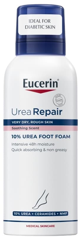 EUCERIN UreaRepair foot foam 10% Urea 150ml