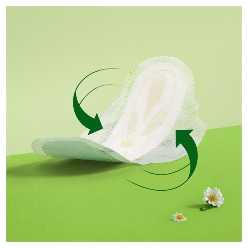 Naturella Ultra Normal Camomile Sanitary Towels With Wings x40