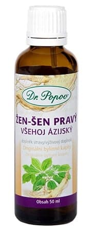 Dr.Popov Herbal drops Ginseng 50ml
