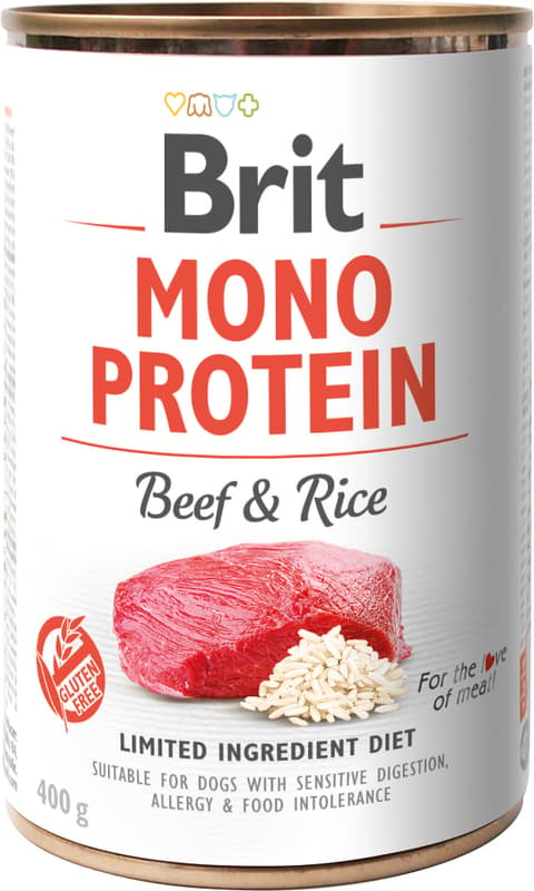 Brit Care Mono Protein Beef & Rice 400 g