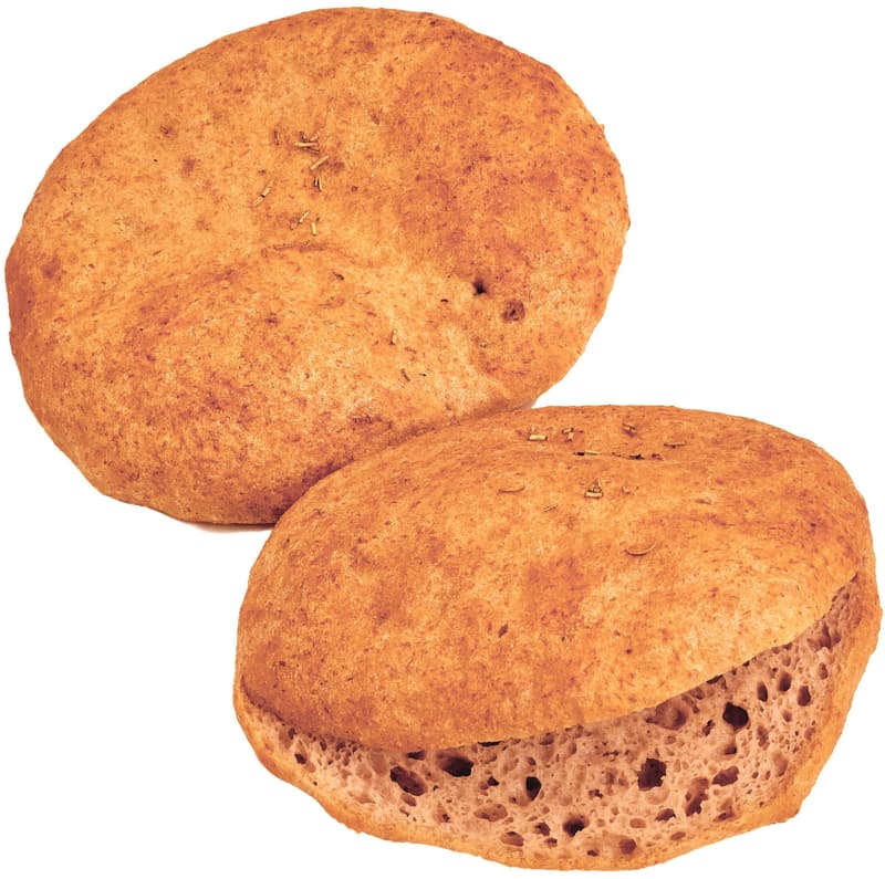 Almagrana BIO Veganský pita chléb bez lepku (mražený), 2 ks