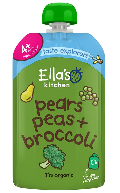 Ella's Kitchen BIO Pear, peas and broccoli